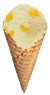 Coconut Pineapple Ice Cream | Ken's Ice Cream Cafe